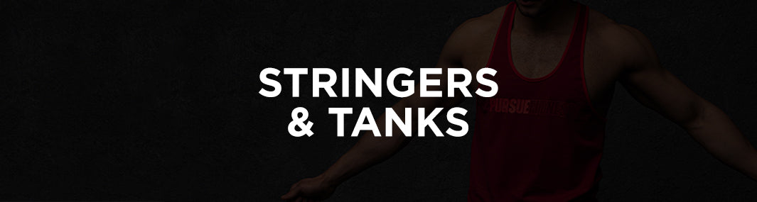 men's gym stringers and vests