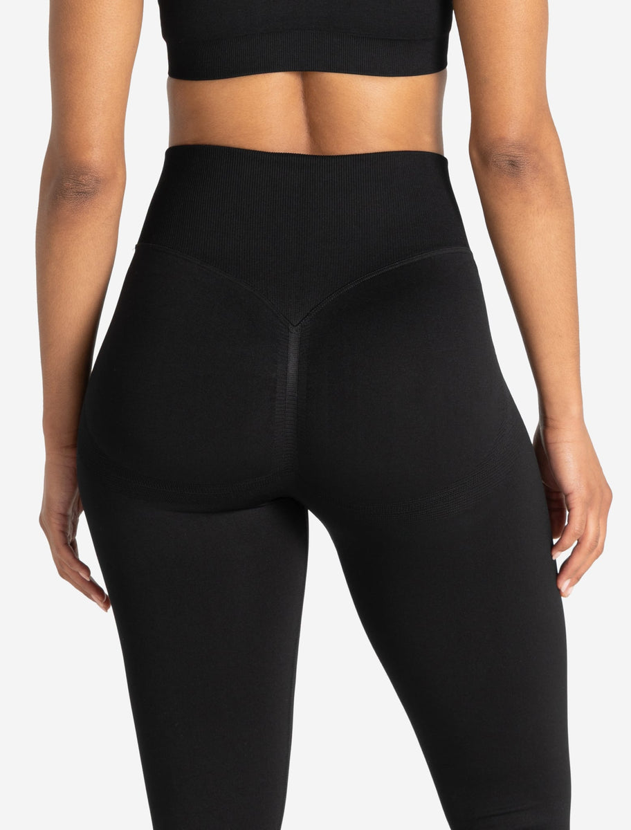 Training Seamless Leggings Black Pursue Fitness - Main Image