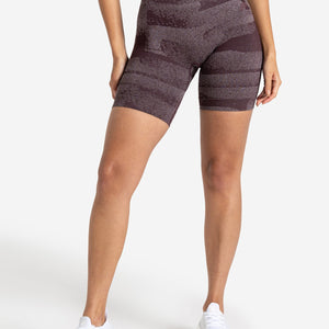 Boost Seamless Shorts - Cherry Pursue Fitness 1