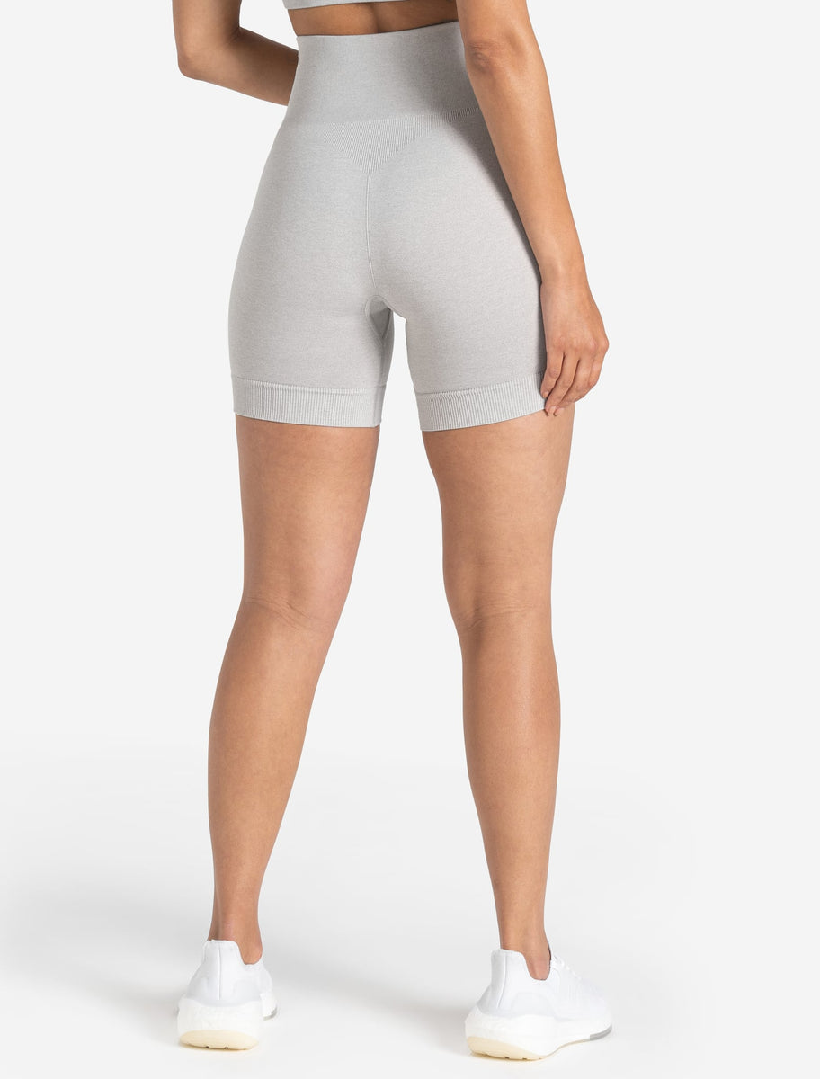 Core Seamless Shorts Grey Marl