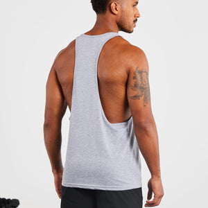 Graphic Stringer Vest / Grey Marl Pursue Fitness 2