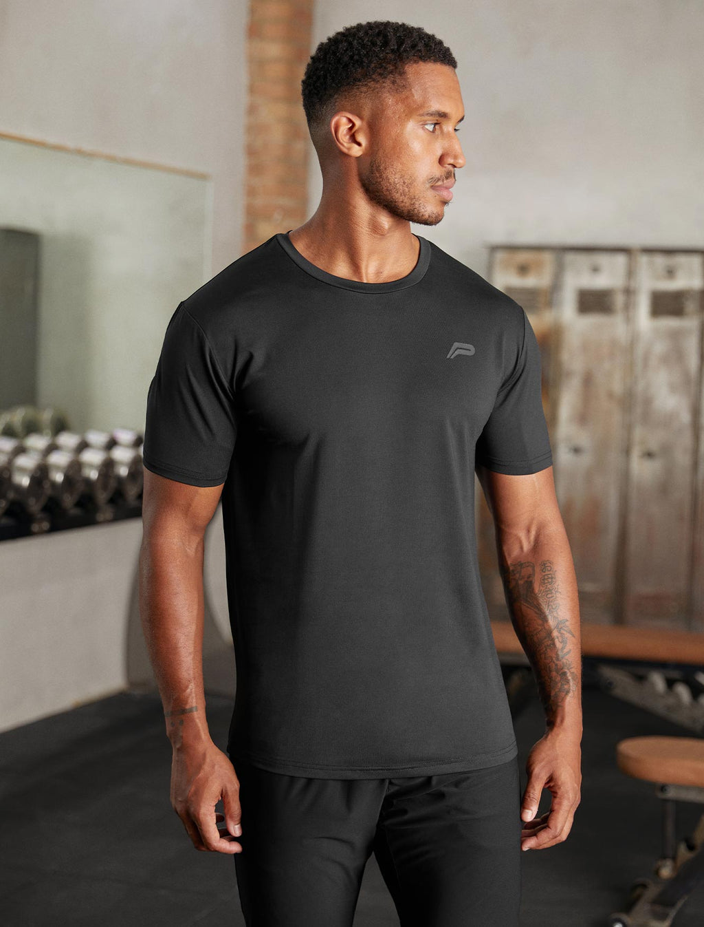 All Day Active Recycled T Shirt Black