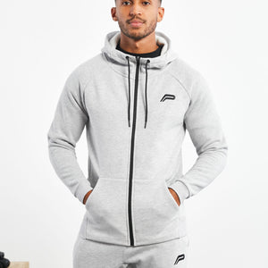 Icon Tapered Jacket / Heather Grey Pursue Fitness 1