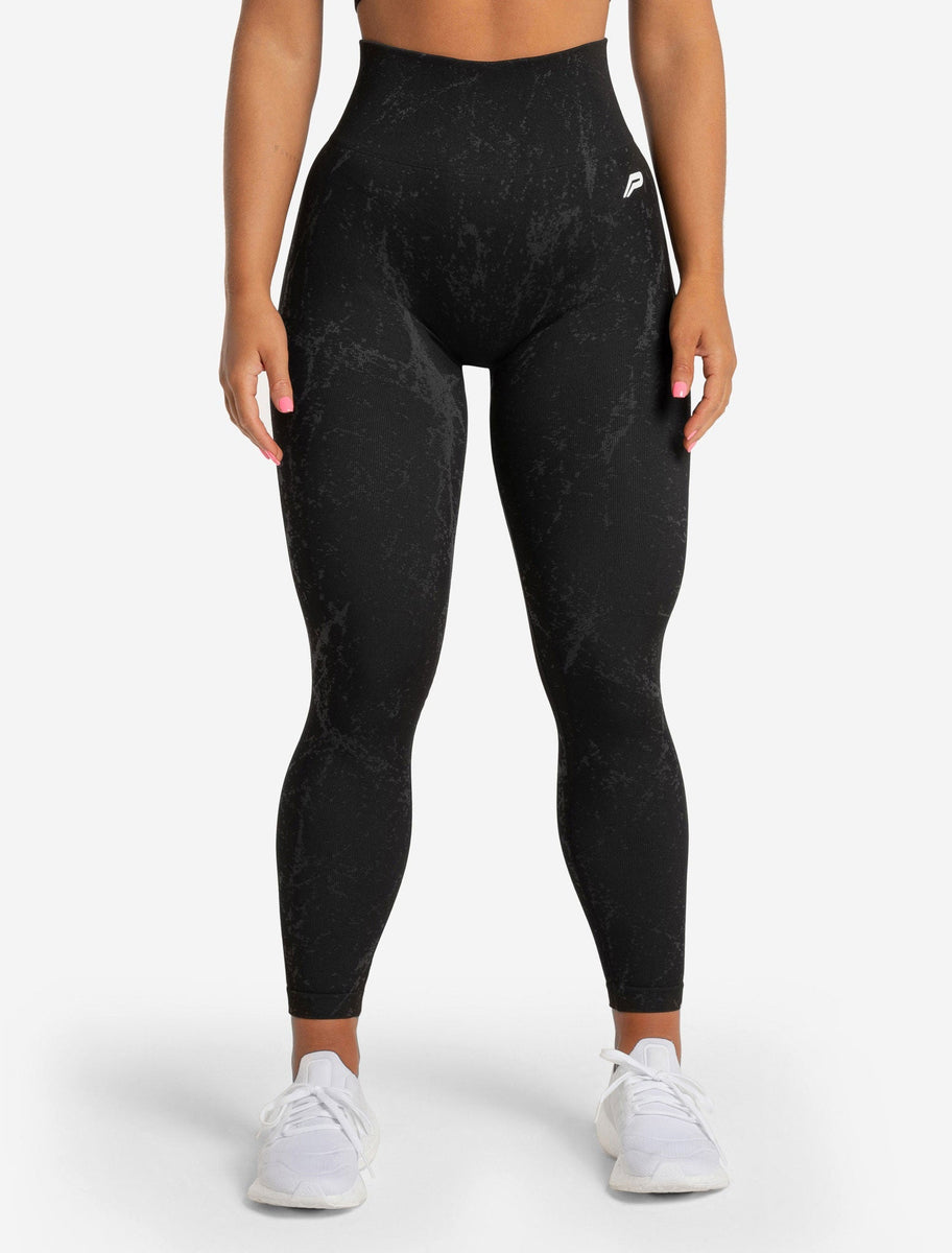 WEST LOOP JUNIORS LEGGINGS BLACK MARBLE L/XL (10-16) POLYESTER