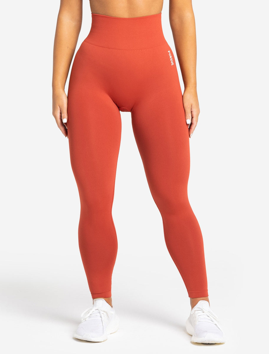 Gymshark Energy seamless leggings burnt orange