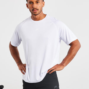 Relaxed Fit Training T-Shirt / White Pursue Fitness 1
