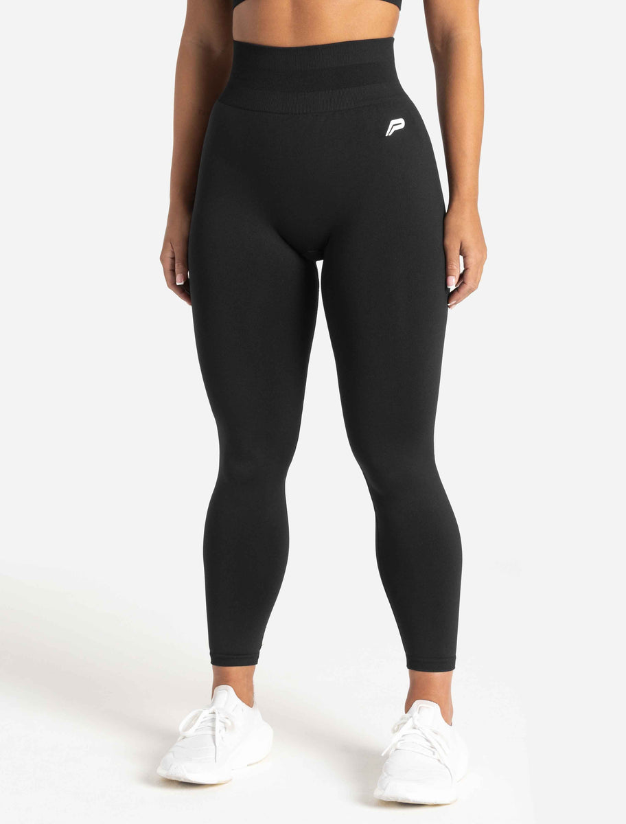 Scrunch Seamless Leggings | Black | Pursue Fitness