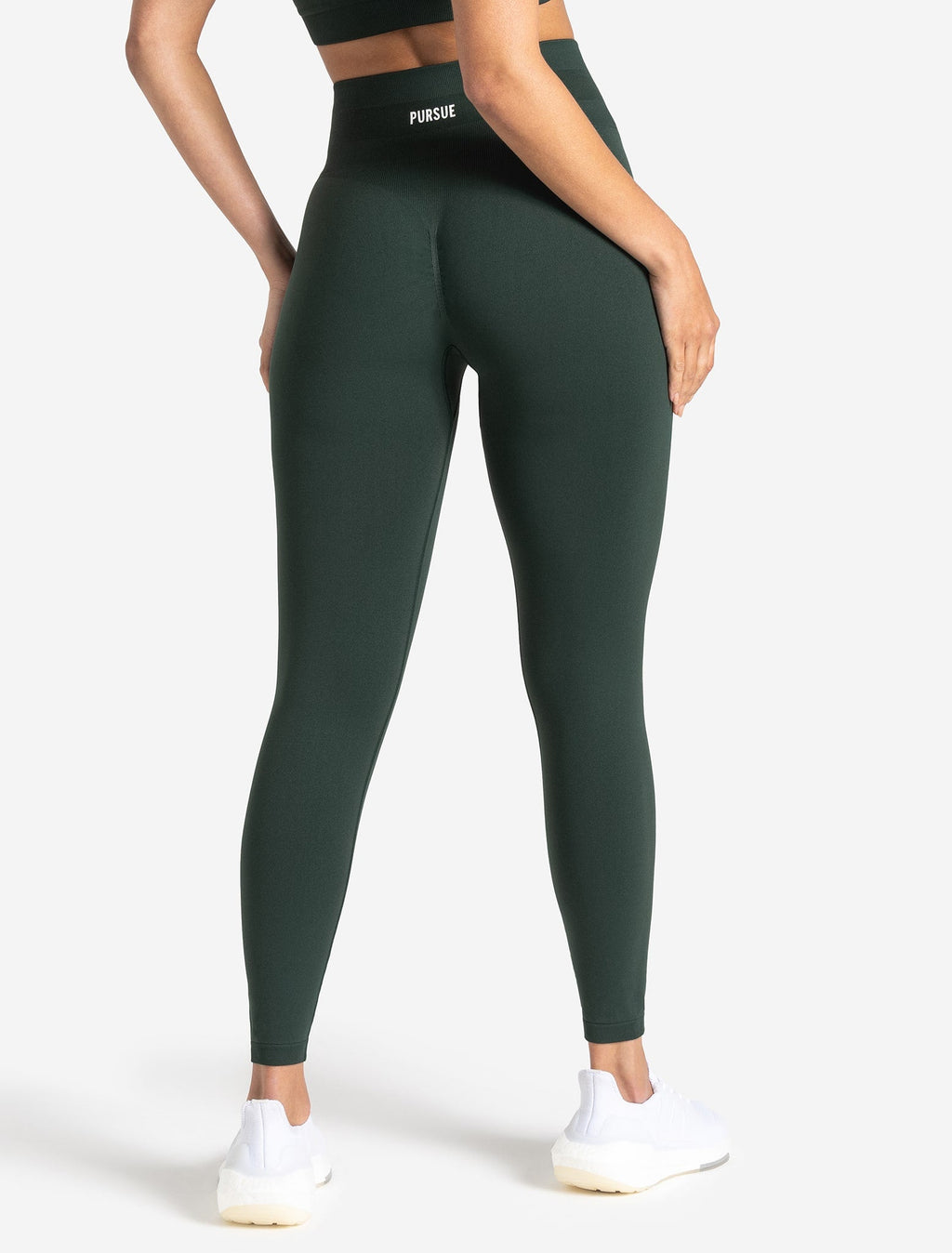 Scrunch Seamless Leggings Forest Green Pursue Fitness