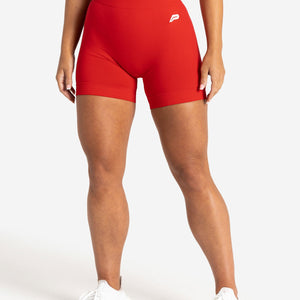 Scrunch Seamless Shorts / Candy Red Pursue Fitness 1