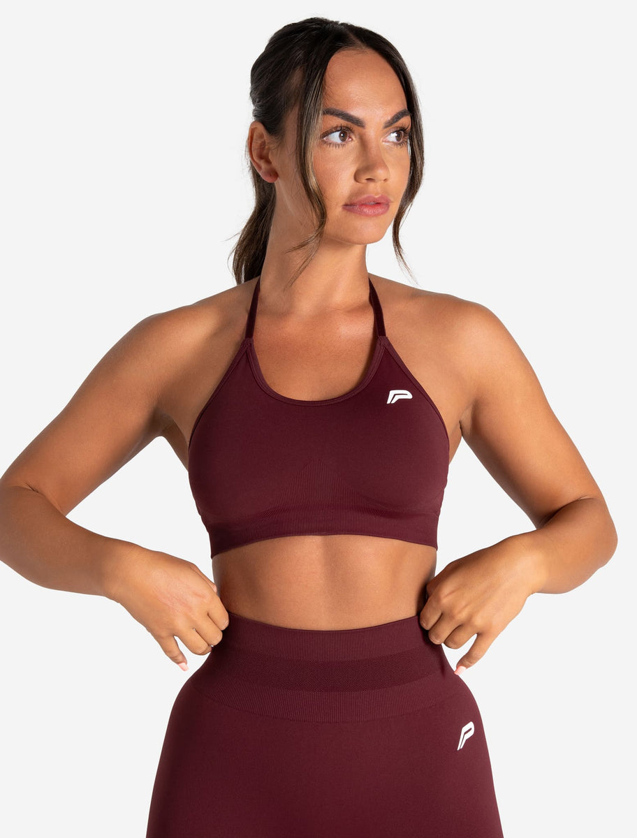 SculptForm Sports Bra - Cherry Red