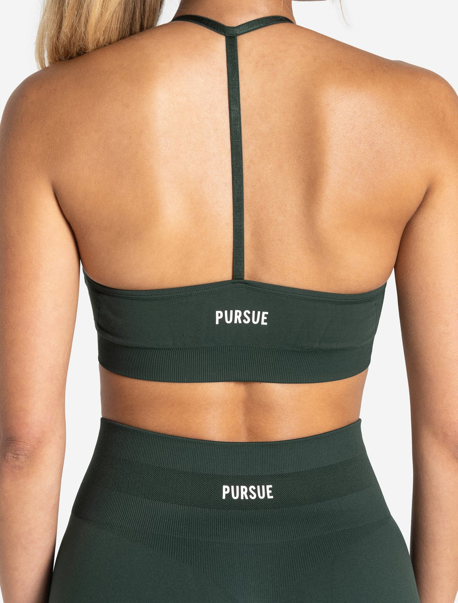 Strive Bra Top in Forest (XS LEFT)