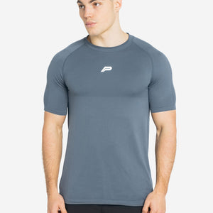 Seamless T-shirt / Deep Blue Pursue Fitness 1