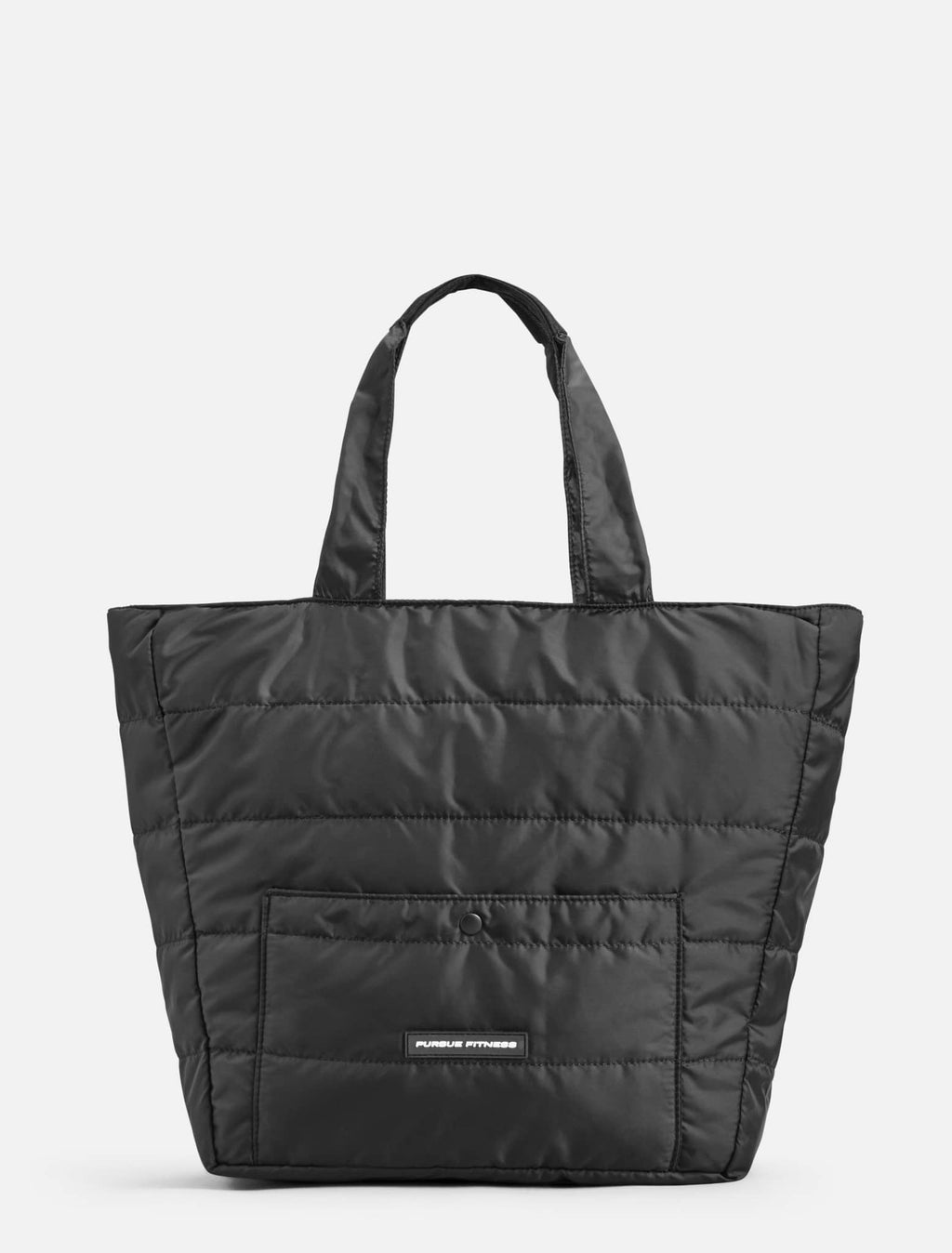 The Quilted Tote Black Pursue Fitness