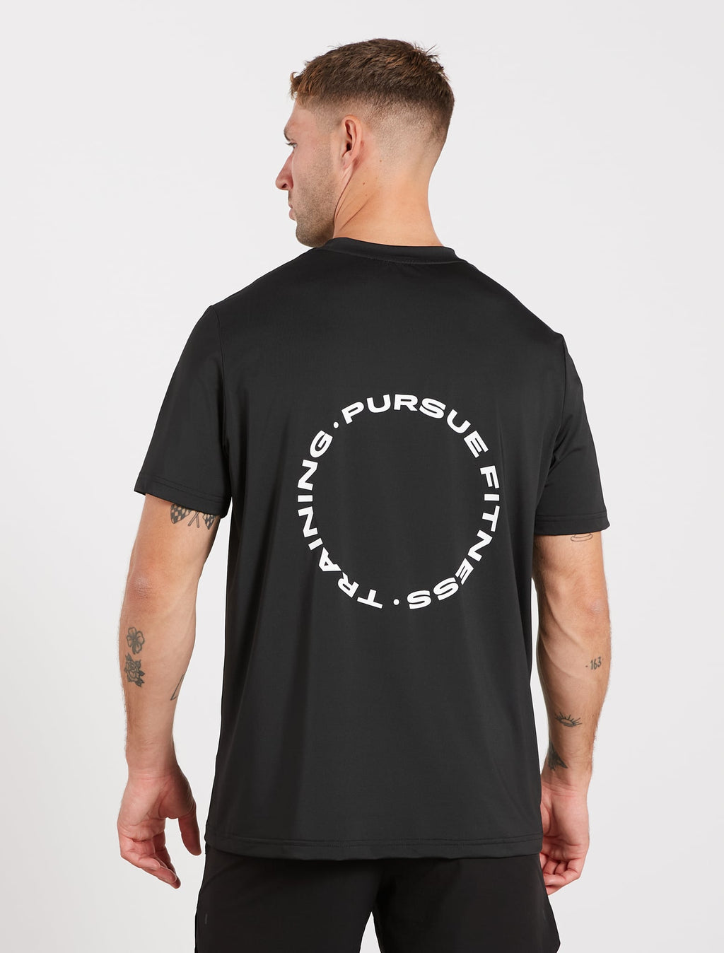 Training Club Relaxed Fit T-Shirt Black Pursue Fitness