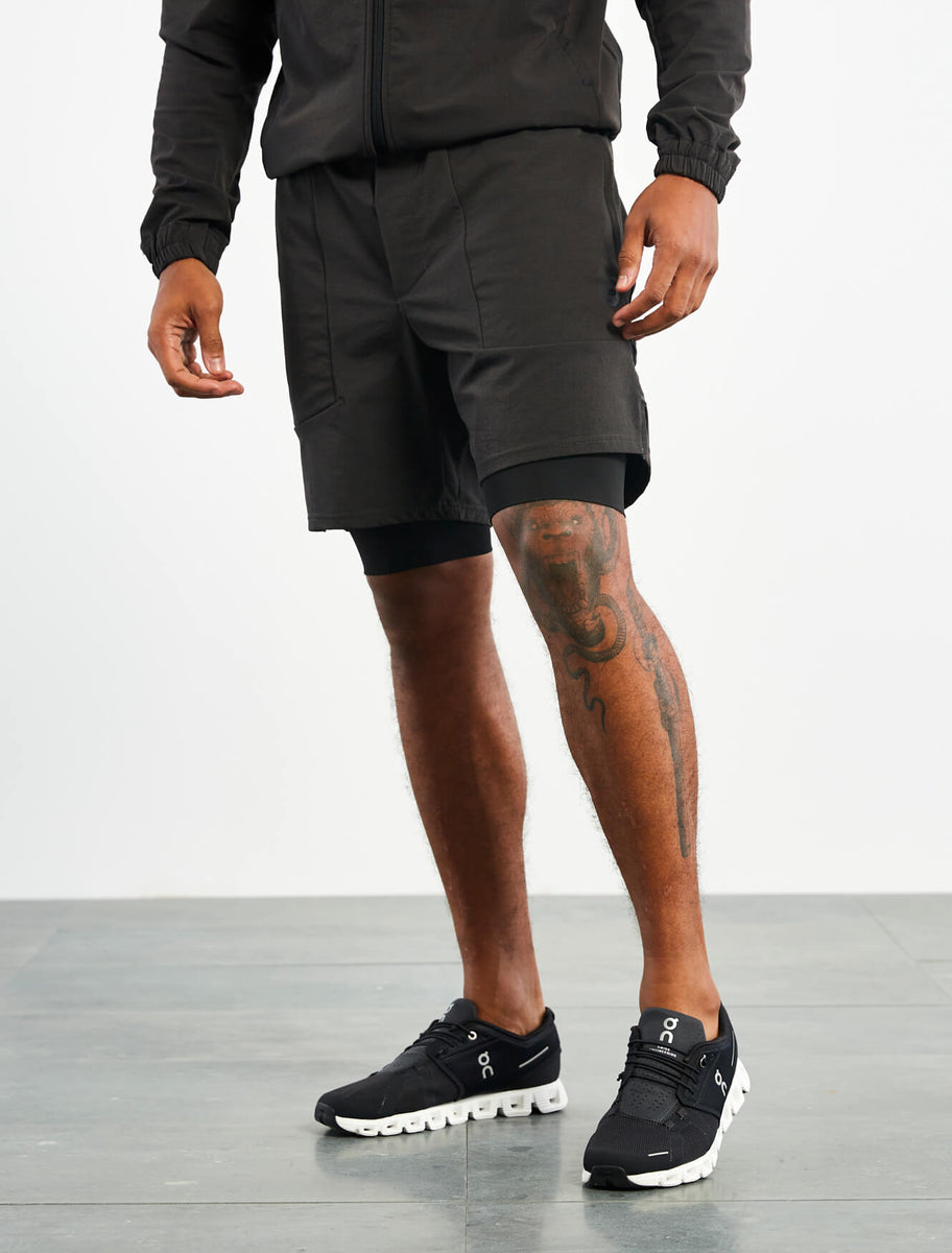 Utility 2-in-1 Shorts, Graphite
