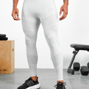 Xeno Seamless Leggings / White.Grey Pursue Fitness 2