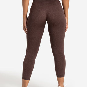 ADAPT 2.0 Seamless 7/8 Leggings - Cherry Brown Pursue Fitness 2