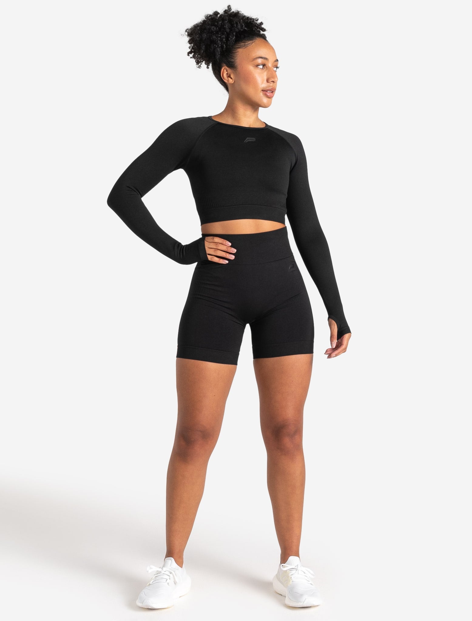 ADAPT 2.0 Seamless Crop Top | Blackout | Pursue Fitness