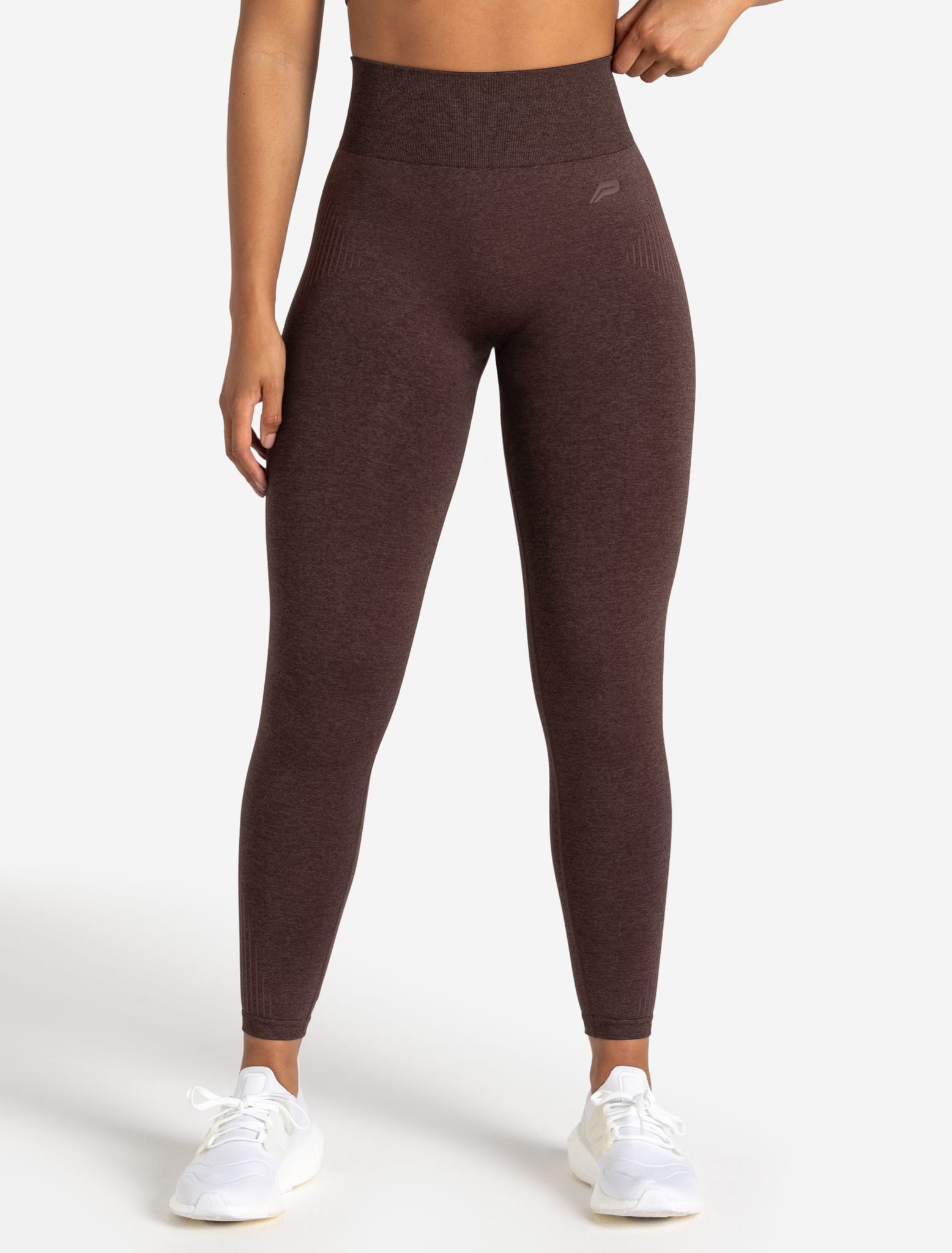 ADAPT 2.0 Seamless Leggings - Cherry Brown Pursue Fitness 1