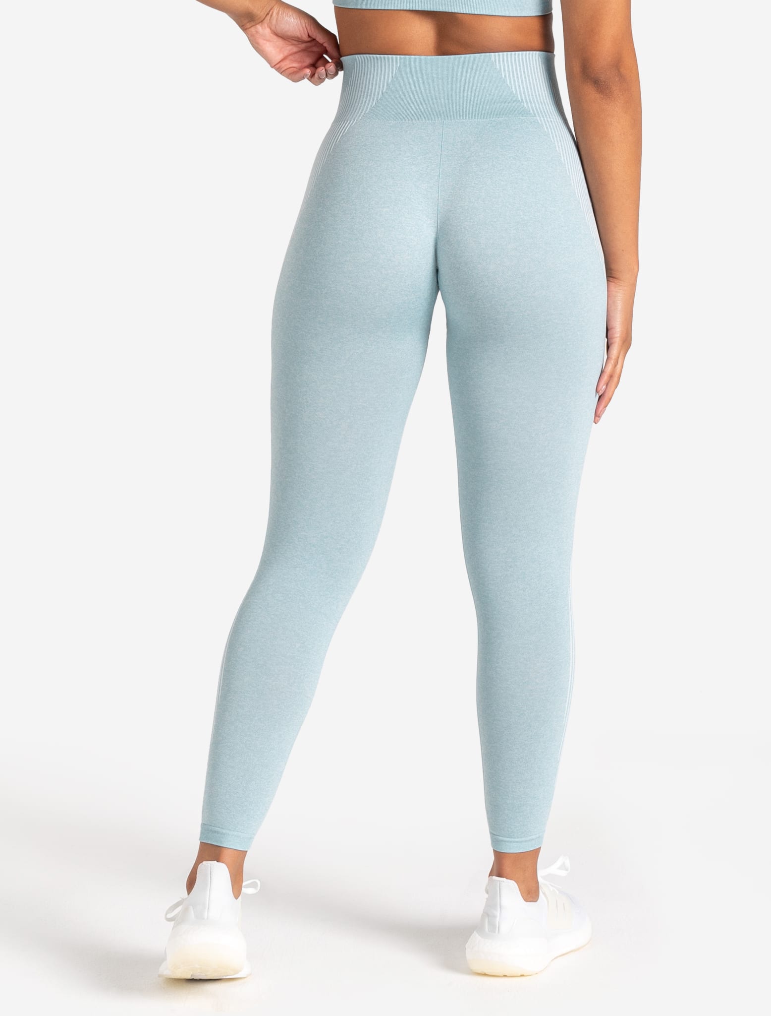 ADAPT 2.0 Seamless Leggings - Sky Blue Pursue Fitness 2