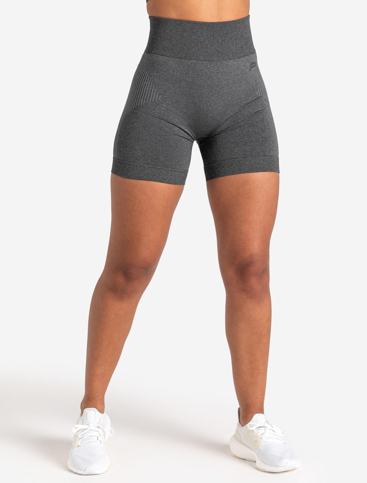 ADAPT 2.0 Seamless Shorts - Charcoal Pursue Fitness 1