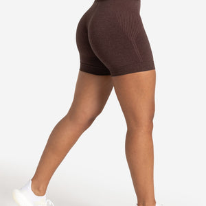 ADAPT 2.0 Seamless Shorts - Cherry Brown Pursue Fitness 2