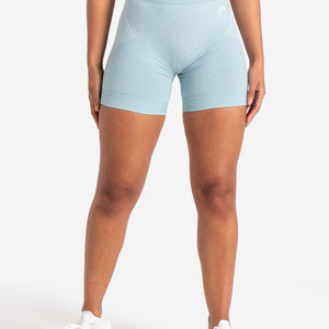 ADAPT 2.0 Seamless Shorts - Sky Blue Pursue Fitness 1