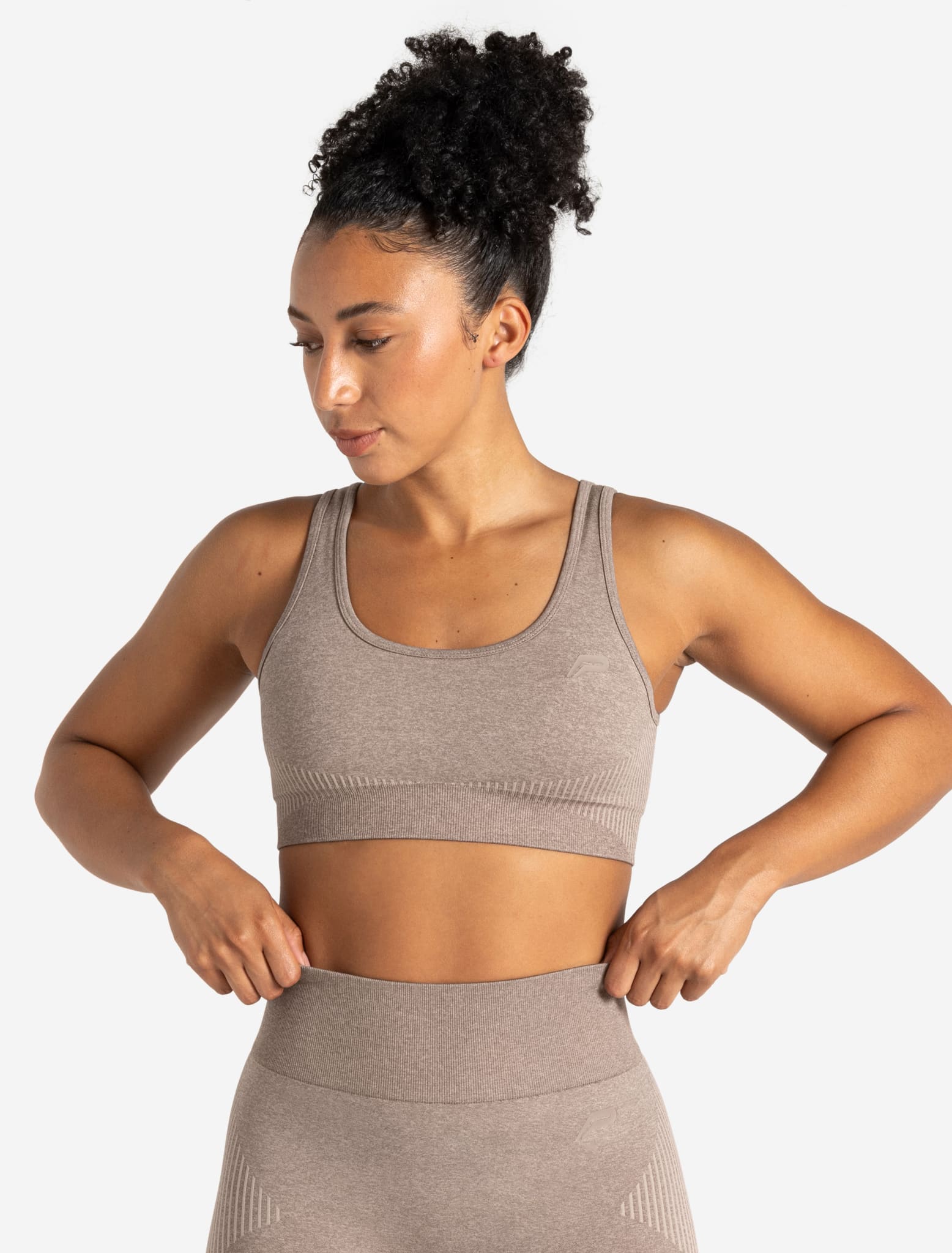 ADAPT 2.0 Seamless Sports Bra - Fawn Pursue Fitness 1