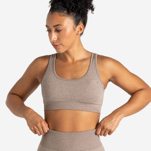 ADAPT 2.0 Seamless Sports Bra - Fawn Pursue Fitness 1