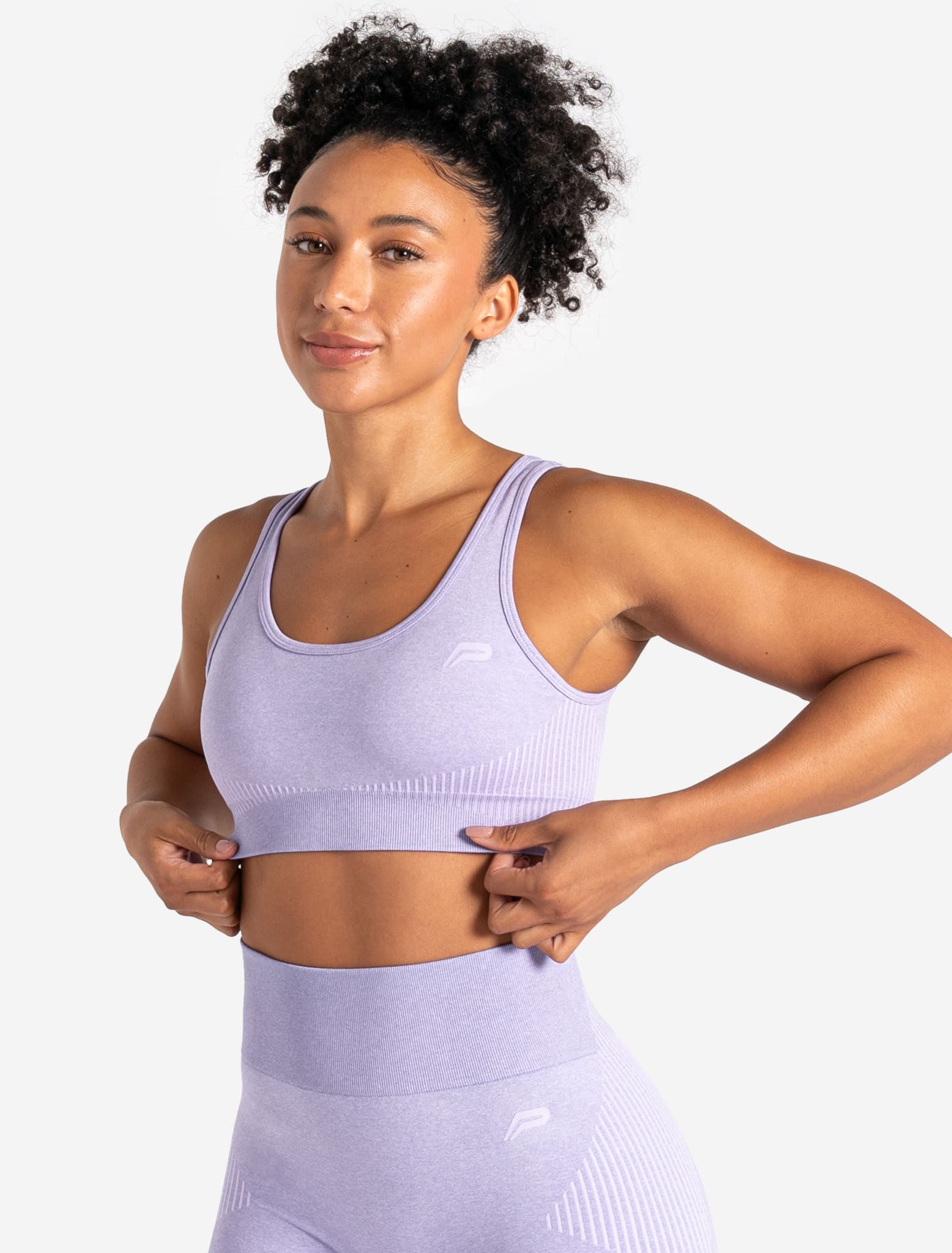 ADAPT 2.0 Seamless Sports Bra - Lilac Pursue Fitness 1