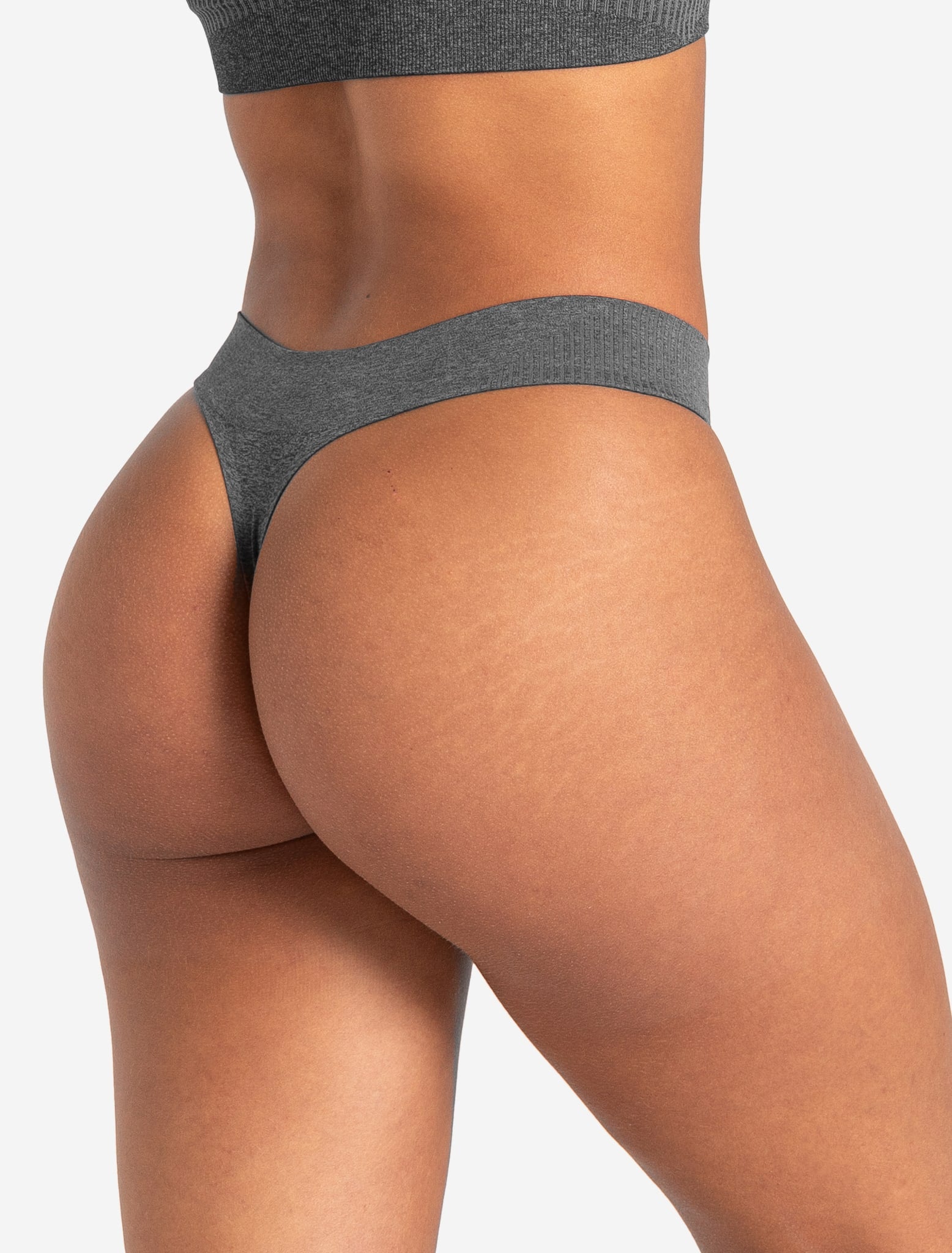 ADAPT 2.0 Seamless Thong - Charcoal Pursue Fitness 2
