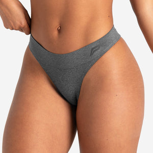 ADAPT 2.0 Seamless Thong - Charcoal Pursue Fitness 1