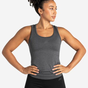 ADAPT 2.0 Seamless Vest - Charcoal Pursue Fitness 1