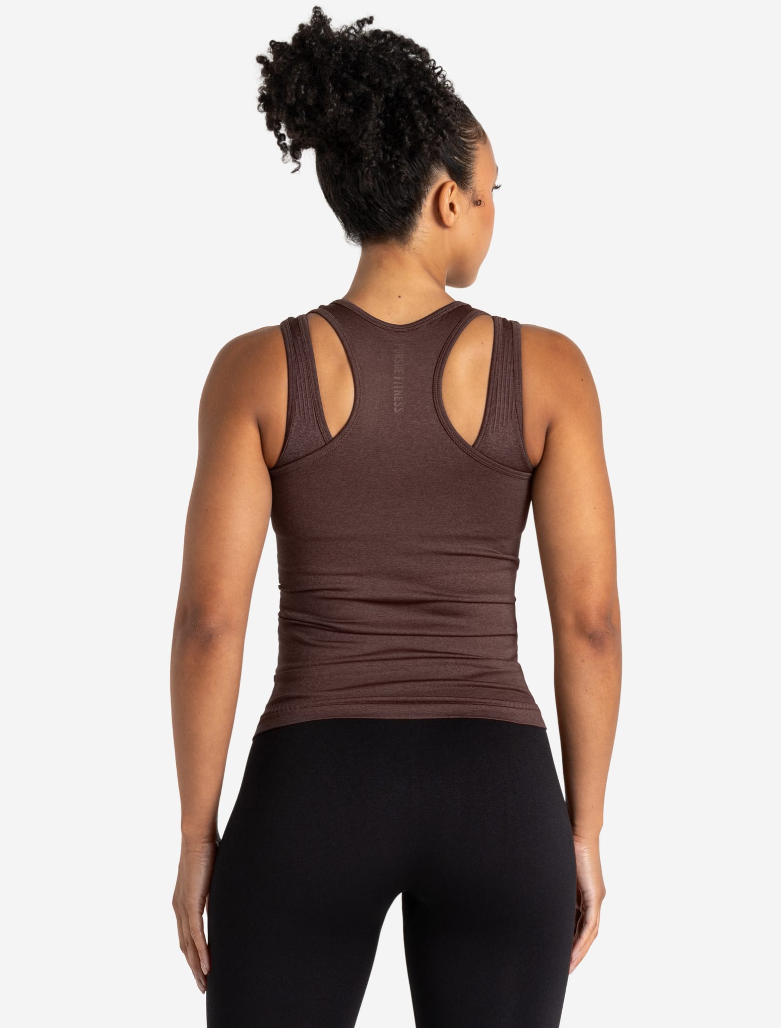 ADAPT 2.0 Seamless Vest - Cherry Brown Pursue Fitness 2