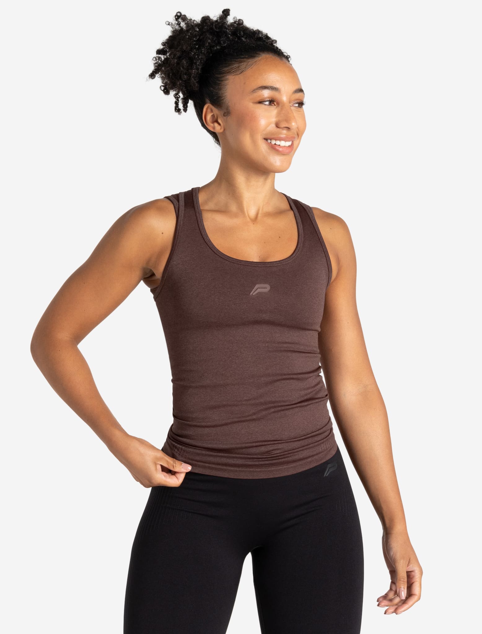 ADAPT 2.0 Seamless Vest - Cherry Brown Pursue Fitness 1
