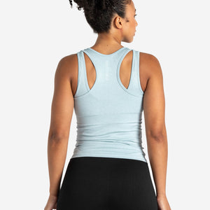 ADAPT 2.0 Seamless Vest - Sky Blue Pursue Fitness 2