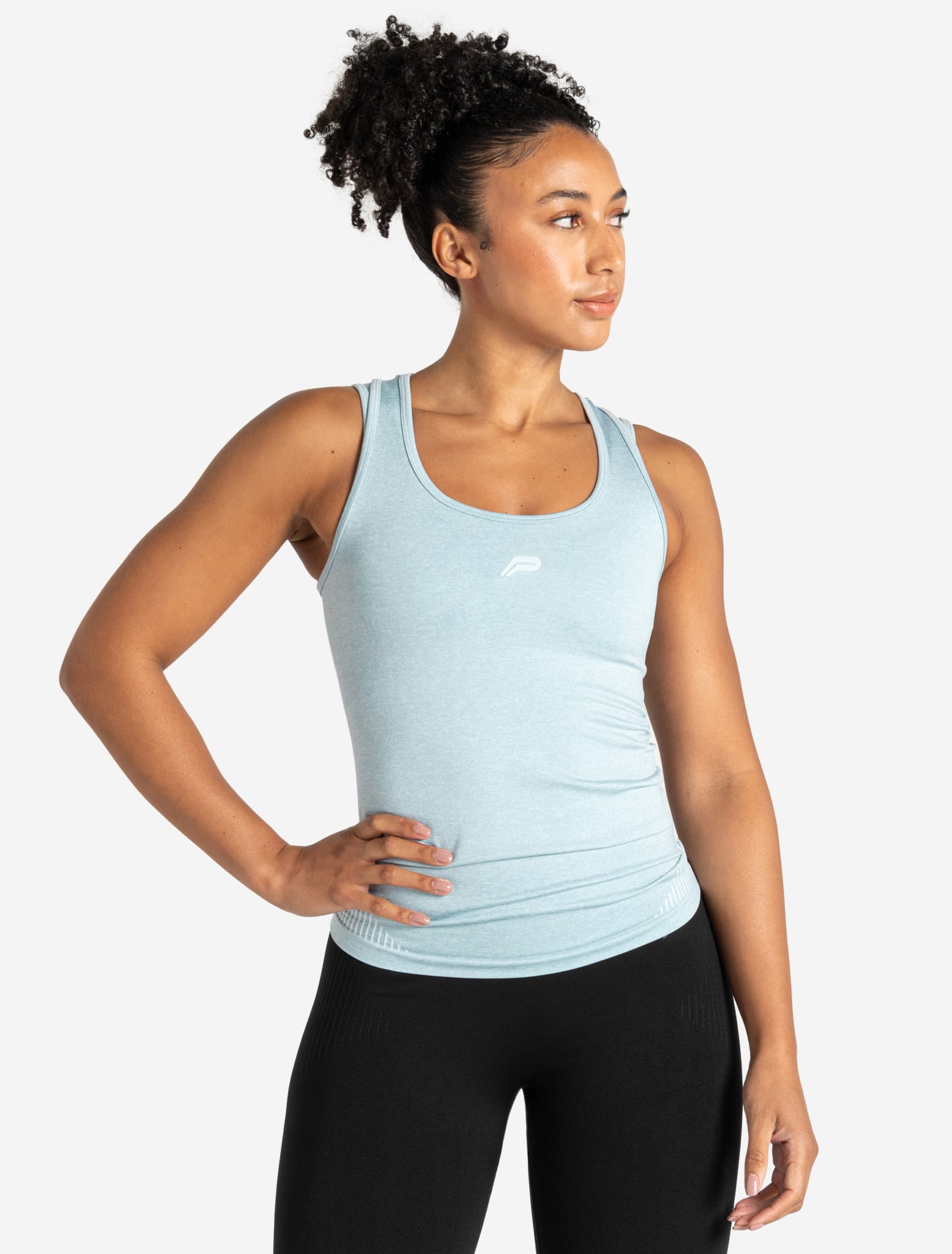 ADAPT 2.0 Seamless Vest - Sky Blue Pursue Fitness 1