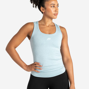 ADAPT 2.0 Seamless Vest - Sky Blue Pursue Fitness 1