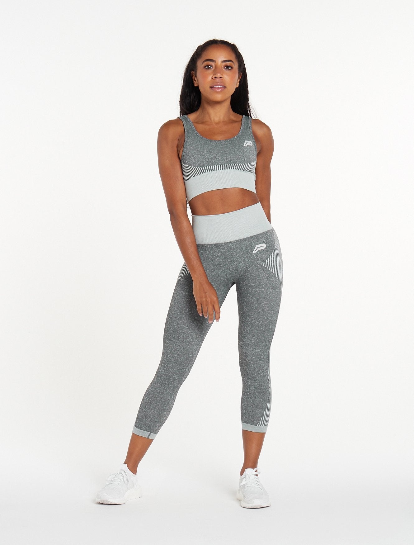 Leggings Seamless Squat Proof 7.0 - Light grey