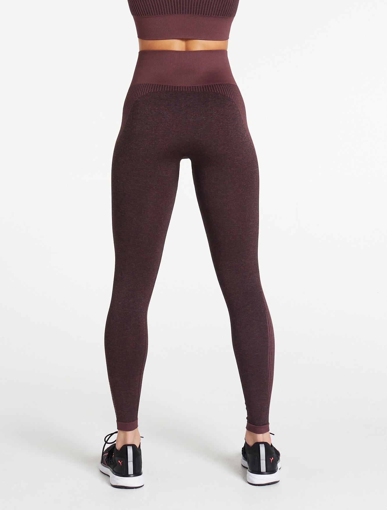 Power Seamless Leggings | Dark Cherry