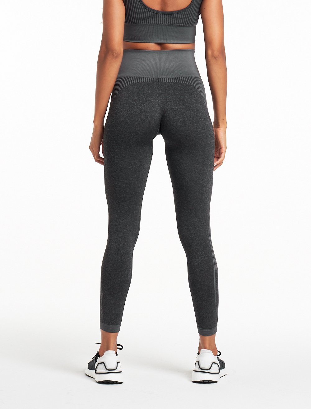 Black Charcoal ADAPT Seamless High Waisted Leggings