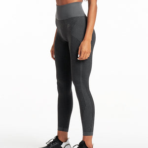 ADAPT Seamless Leggings / Black.Charcoal Pursue Fitness 1