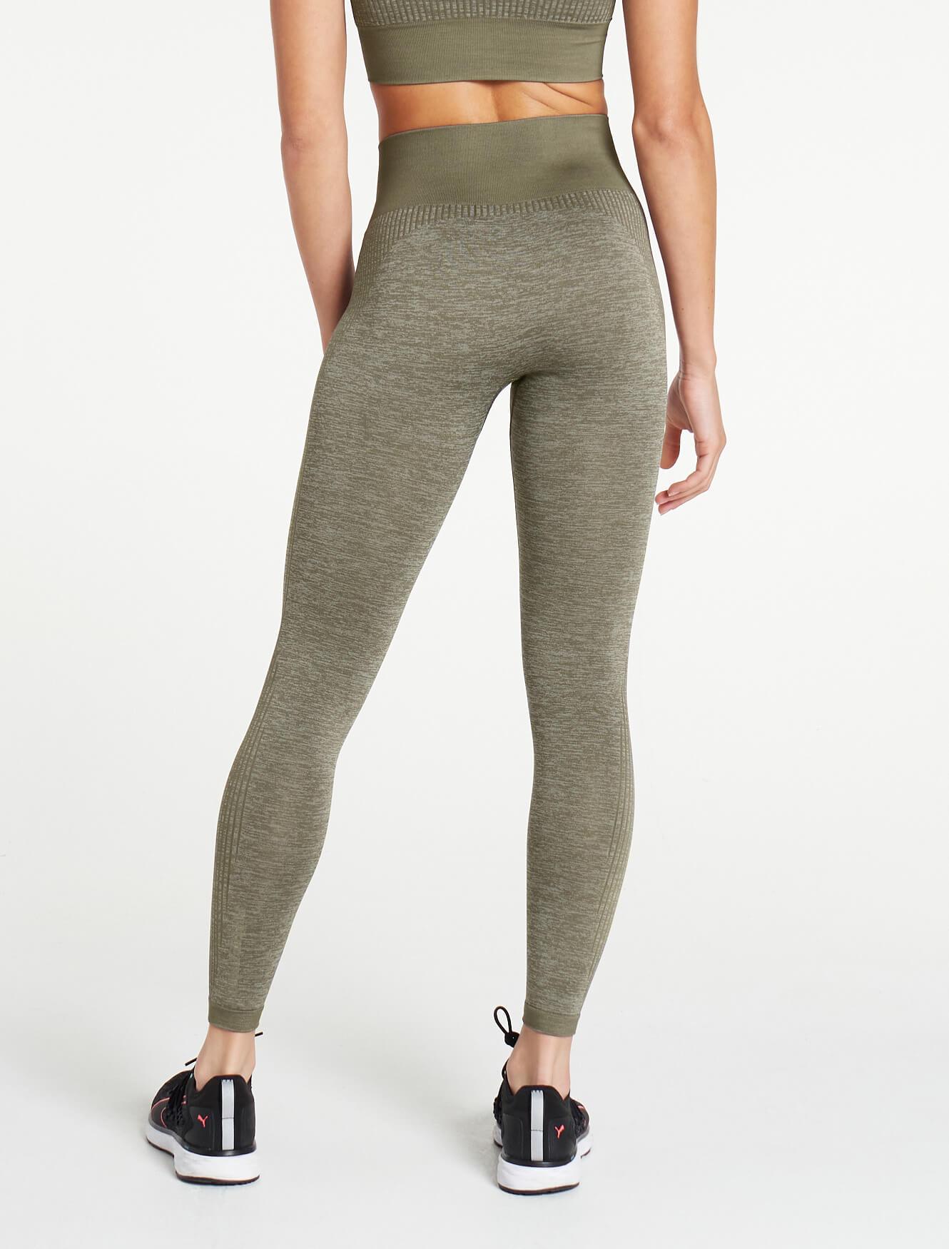 ADAPT Seamless Leggings / Khaki Pursue Fitness 2