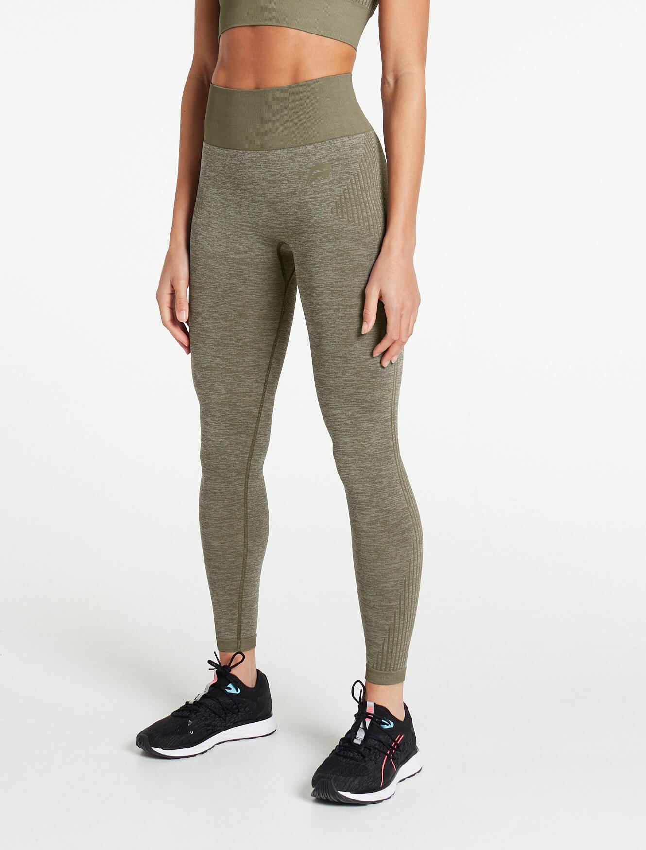 ADAPT Seamless Leggings / Khaki Pursue Fitness 1
