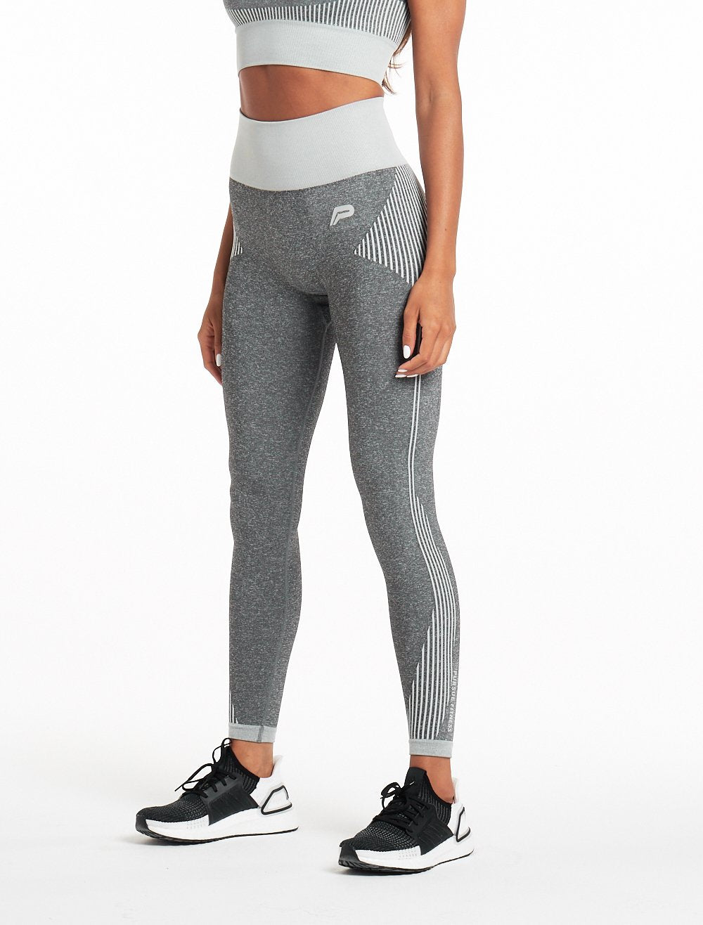 Air Flow Seamless Training Leggings-Shadow Gray