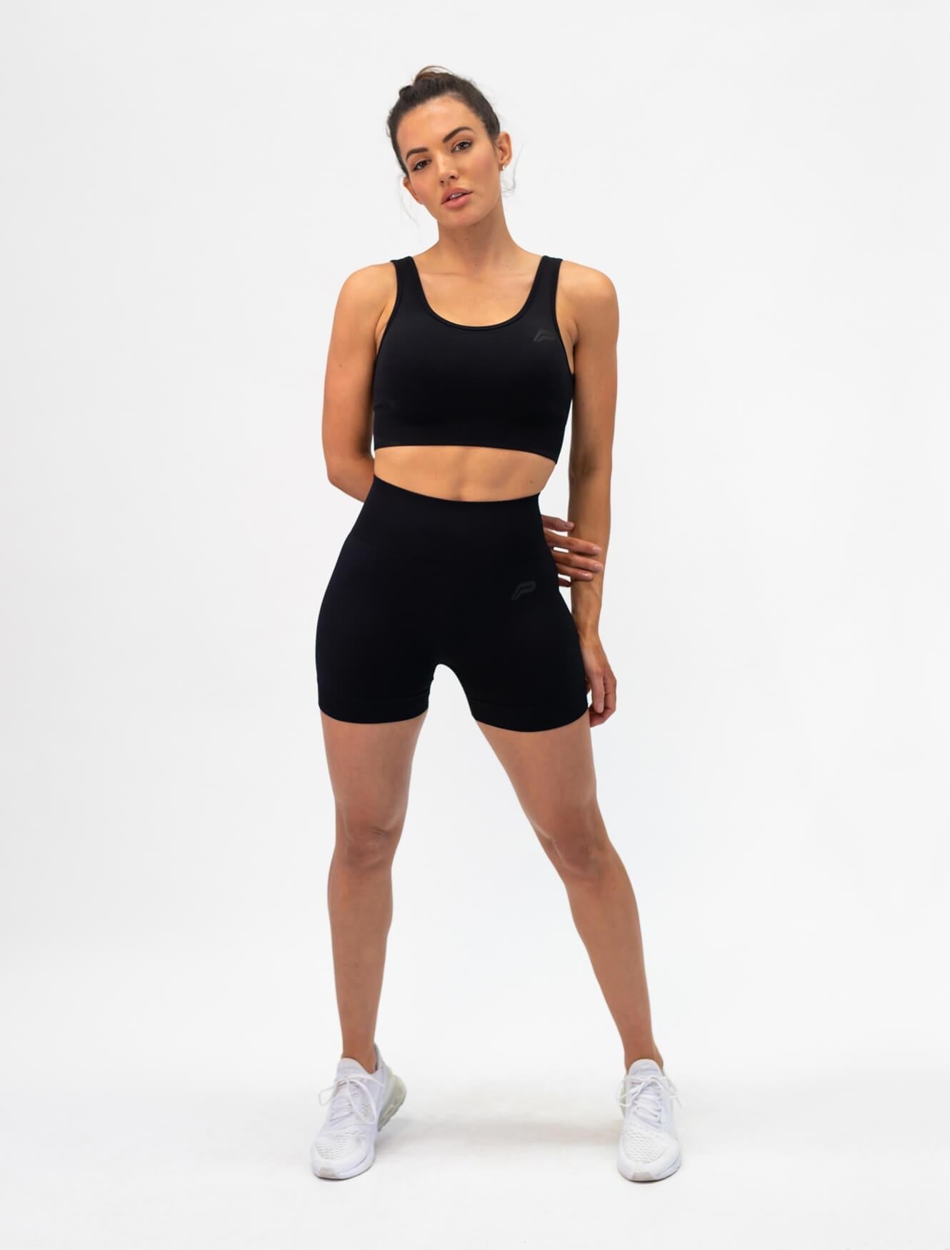 ADAPT Seamless Short Length Shorts / Blackout Pursue Fitness 7
