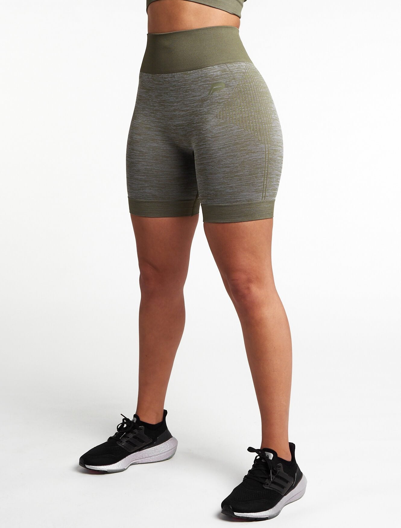 ADAPT Seamless Shorts / Khaki Pursue Fitness 6