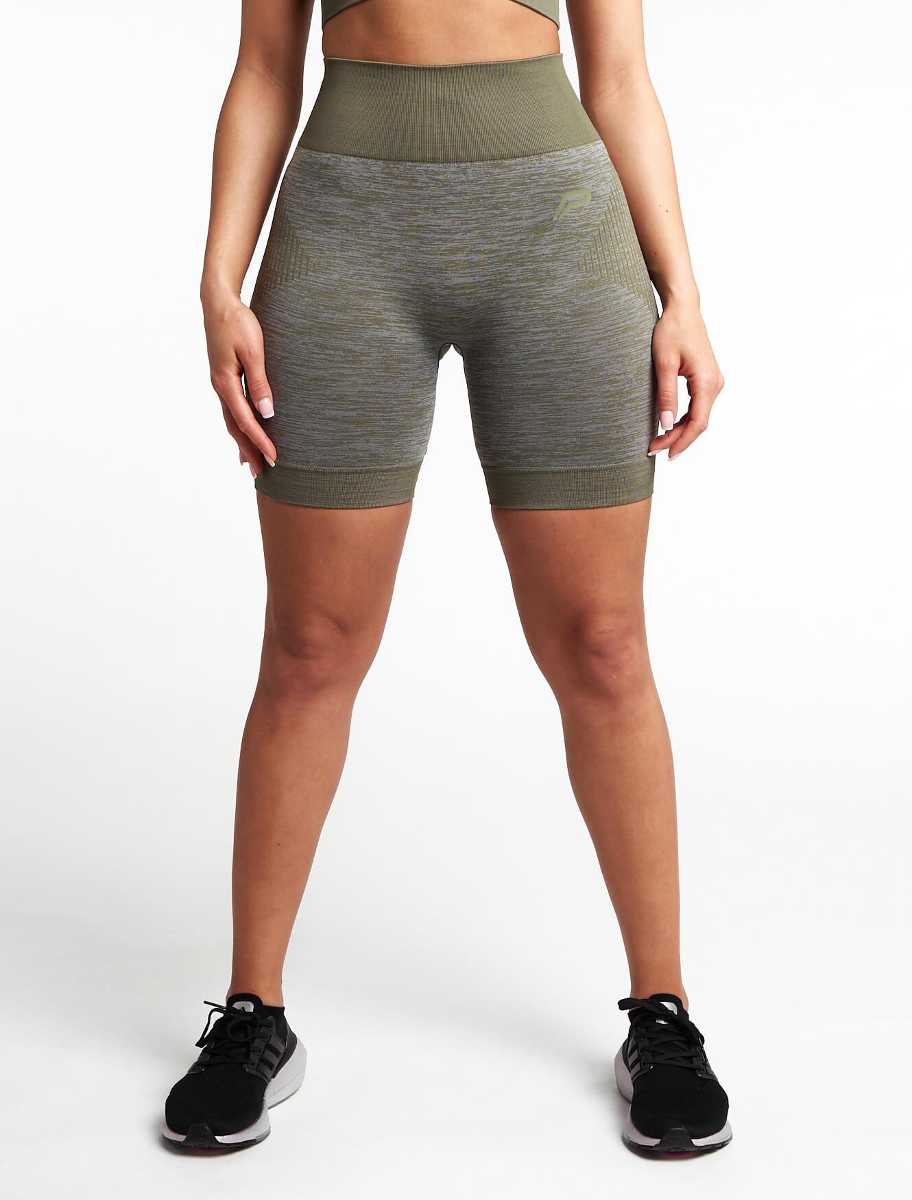 ADAPT Seamless Shorts / Khaki Pursue Fitness 7