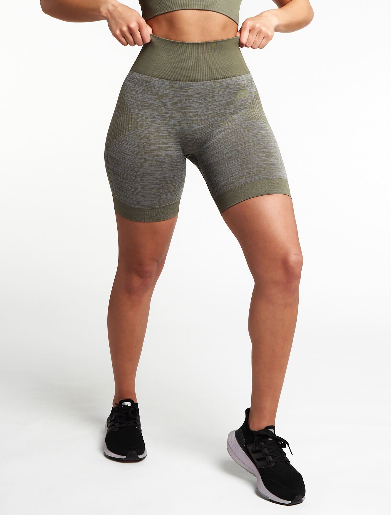ADAPT Seamless Shorts / Khaki Pursue Fitness 1