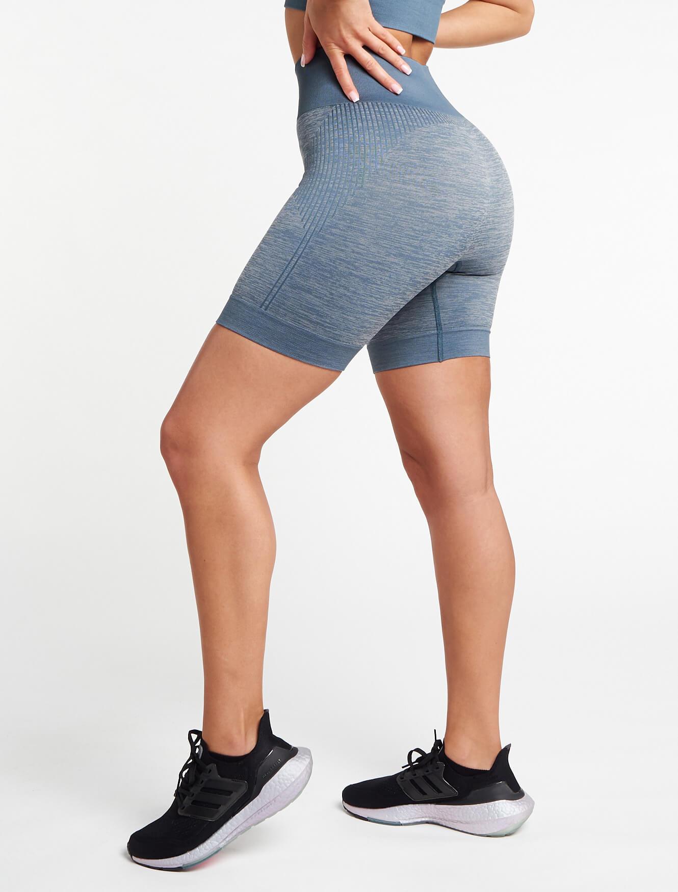 ADAPT Seamless Shorts / Slate Blue Pursue Fitness 6